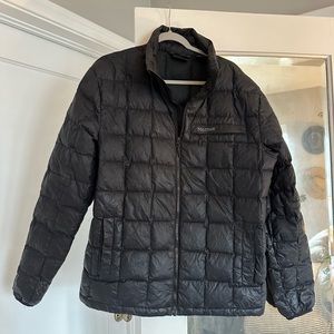 Men’s large 600 fill down quilted marmot jacket